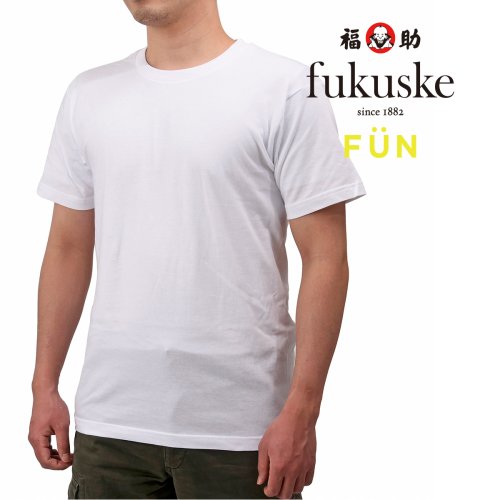 fukuske FUN(フクスケ ファン)/福助 公式 メンズ fukuske FUN クルーネック Tシャツ/img01
