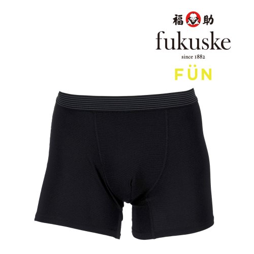 fukuske FUN(フクスケ ファン)/福助 公式 メンズ fukuske FUN 前閉じ メッシュ ショート ボクサーブリーフ/img01