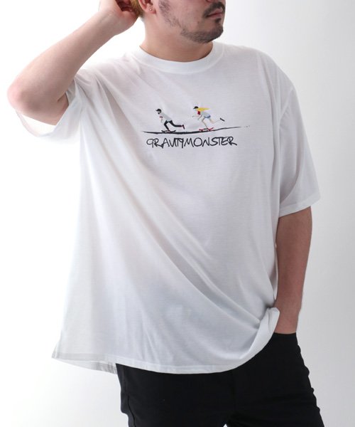MARUKAWA(大きいサイズのマルカワ)/【BEAUMERE】ボーメール Tシャツ 大きいサイズ ロゴ デザイン ビッグ シルエット 吸水速乾 半袖 ティーシャツ 速乾 ドライ BIG アメカジ カジュ/img17