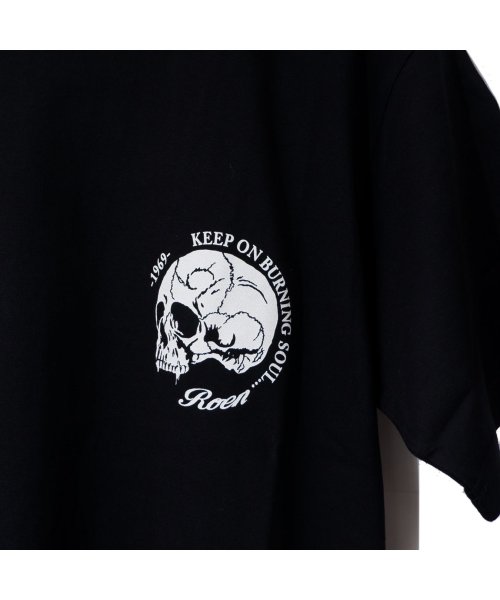 Roen(Roen)/CARL SKULL S/S TEE/img01