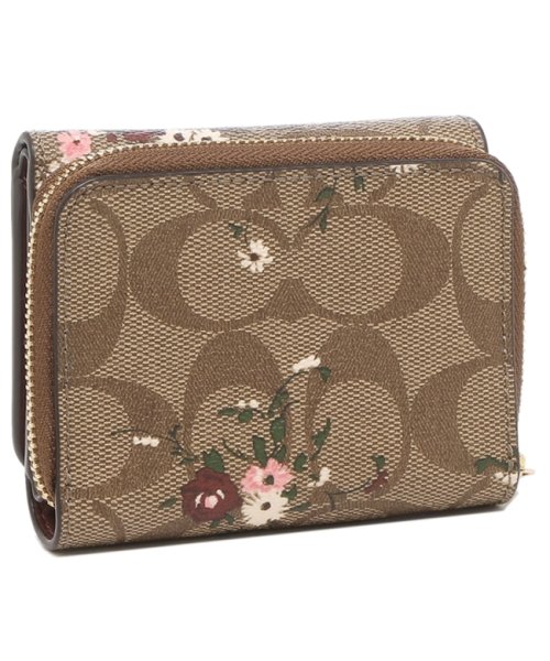 コーチ アウトレット 三つ折り財布 Signature 花柄 ミニ財布 ベージュ ピンク レディース Coach 6864 Ime7v コーチ Coach Magaseek コーチ アウトレット 三つ折り財布 Signature 花柄 ミニ財布 ベージュ ピンク レディース Coach 6864 Ime7v コーチ Coach Magaseek