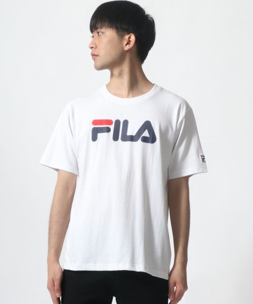 LAZAR(ラザル)/【Lazar】FILA/フィラ ロゴ プリント クルーネック Tシャツ/img07