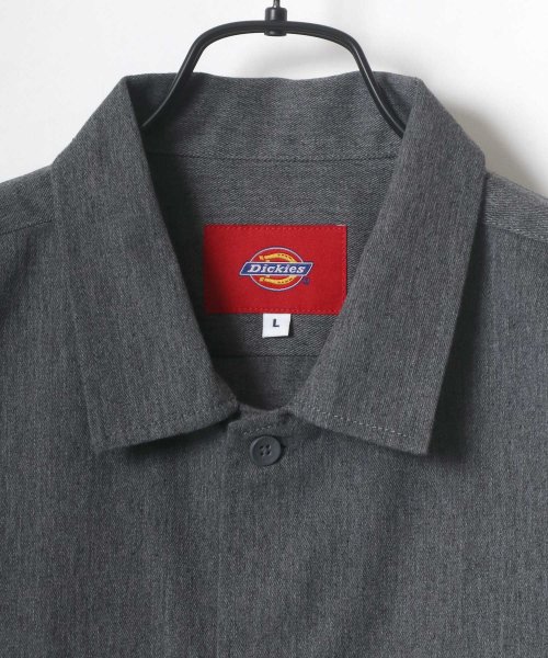 LAZAR(ラザル)/【Lazar】Dickies/ディッキーズ 【別注】 T/Cツイル オーバーサイズ ワークシャツ/CPOシャツ/シャツジャケット/img01