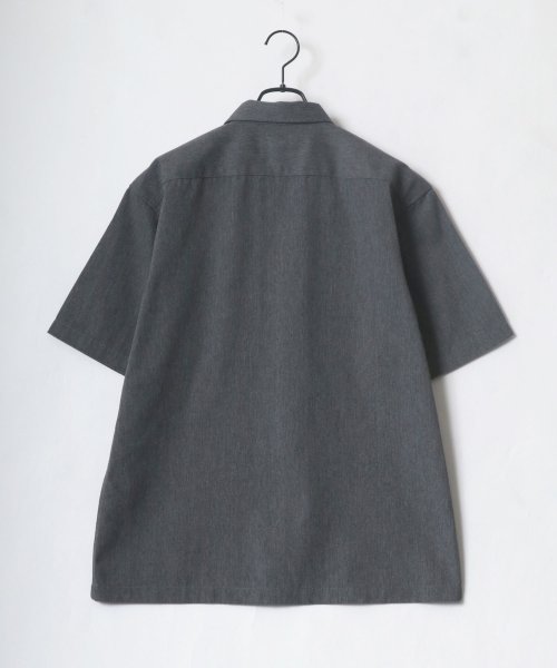 LAZAR(ラザル)/【Lazar】Dickies/ディッキーズ 【別注】 T/Cツイル オーバーサイズ ワークシャツ/CPOシャツ/シャツジャケット/img12