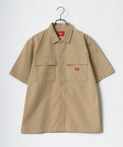 LAZAR(ラザル)/【Lazar】Dickies/ディッキーズ 【別注】 T/Cツイル オーバーサイズ ワークシャツ/CPOシャツ/シャツジャケット/img15