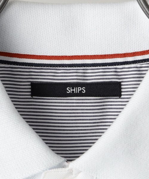 SHIPS MEN(シップス　メン)/【d fashion/MAGASEEK別注】SHIPS: 抗菌 吸水速乾 ワンポイント ロゴ ワッペン ポロシャツ/img24