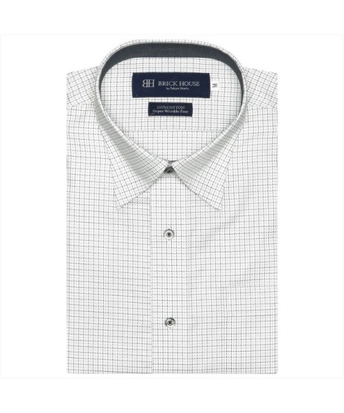 TOKYO SHIRTS(TOKYO SHIRTS)/ワイシャツ 半袖 形態安定 スナップダウン 綿100% メンズ/img01