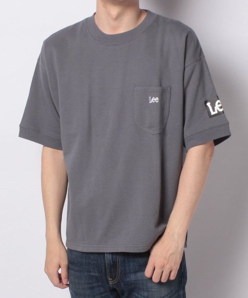 Lee(Lee)/【別注】【LEE】 リー ポケット付き スウェット プリント 半袖 Tシャツ ユニセックス/img22