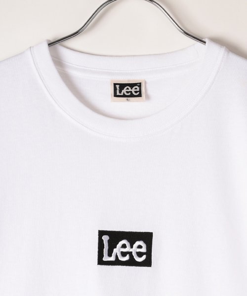 Lee(Lee)/【別注】【LEE】 リー ボックスロゴ 半袖 Tシャツ ビッグシルエット 22SS/img01