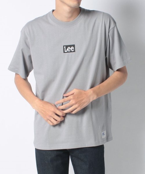 Lee(Lee)/【別注】【LEE】 リー ボックスロゴ 半袖 Tシャツ ビッグシルエット 22SS/img08