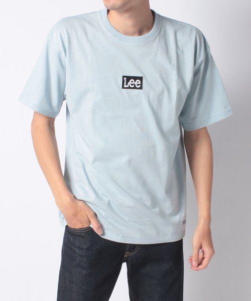 Lee(Lee)/【別注】【LEE】 リー ボックスロゴ 半袖 Tシャツ ビッグシルエット 22SS/img10