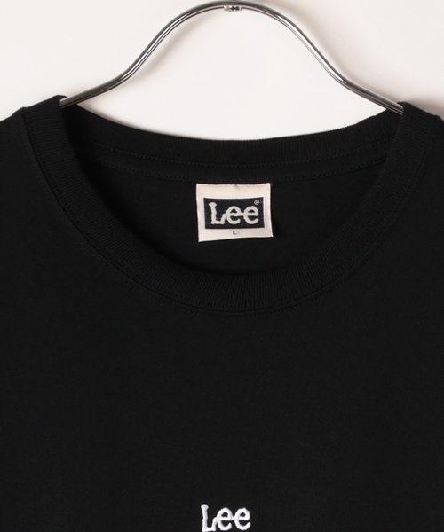 Lee(Lee)/【別注】【LEE】 リー ミニロゴ 刺繍 半袖 Tシャツ ビッグシルエット 22SS/img03