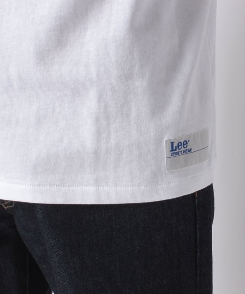 Lee(Lee)/【別注】【LEE】 リー ミニロゴ 刺繍 半袖 Tシャツ ビッグシルエット 22SS/img07