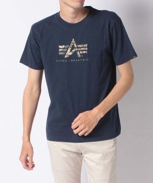 ALPHA INDUSTRIES(アルファインダストリーズ)/【ALPHA】 アルファ AL A－MARK MULTI Tシャツ/img10