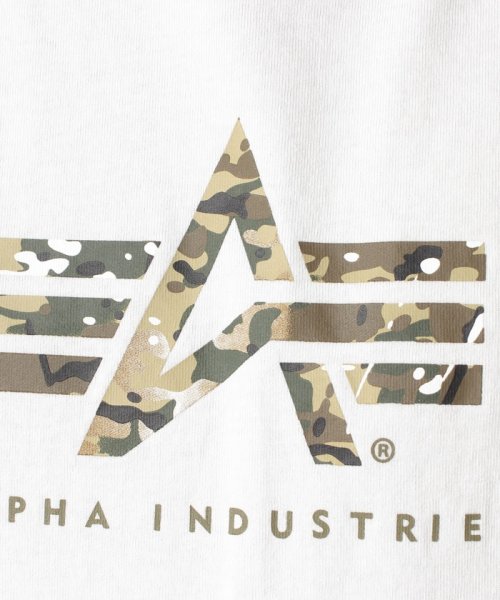 ALPHA INDUSTRIES(アルファインダストリーズ)/【ALPHA】 アルファ AL A－MARK MULTI Tシャツ/img09