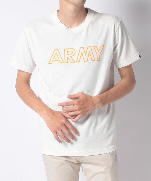 ALPHA INDUSTRIES(アルファインダストリーズ)/【ALPHA】 アルファ ARMY Tシャツ/img11