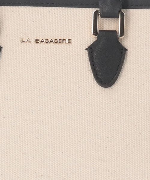 LA BAGAGERIE(ラ　バガジェリー)/キャンバス×カウレザー　2way横長ミニトート/img04