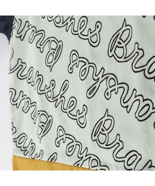 BRANSHES(ブランシェス)/【UVカット】切り替えロゴTシャツ/img05