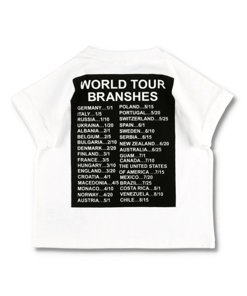 BRANSHES(ブランシェス)/バックプリント半袖Tシャツ/img02