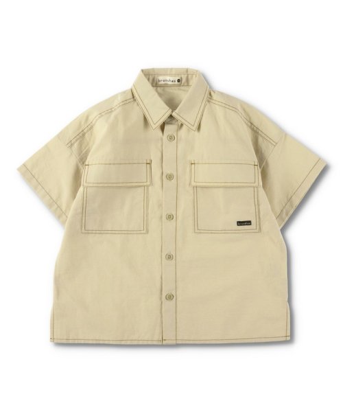 BRANSHES(ブランシェス)/半袖ポケットシャツ/img01