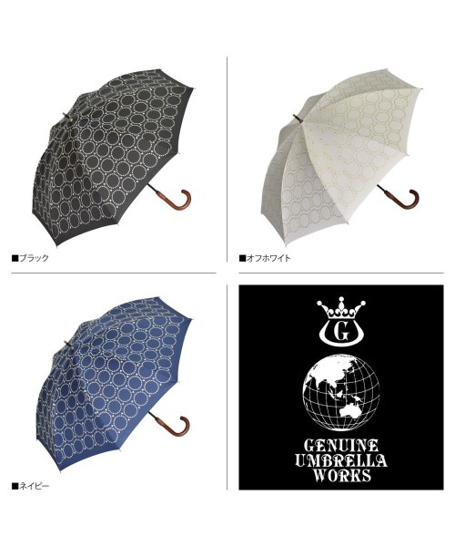 GENUINE UMBRELLA WORKS(ジェニュイン アンブレラ ワークス)/日傘 長傘 完全遮光 遮光率99% 軽量 遮光 晴専用 UVカット GENUINE UMBRELLA WORKS ジェニュイン アンブレラ ワークス 80cm /img16