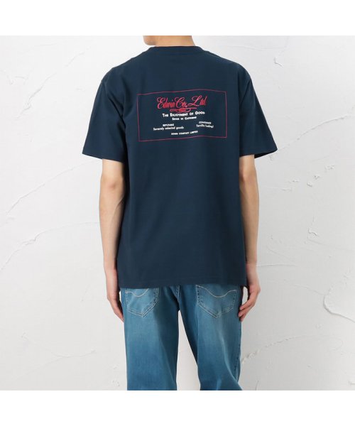 MAC HOUSE(men)(マックハウス（メンズ）)/EDWIN エドウィン プリント半袖Tシャツ ET8037－104/img03