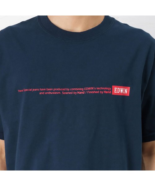MAC HOUSE(men)(マックハウス（メンズ）)/EDWIN エドウィン プリント半袖Tシャツ ET8037－104/img07
