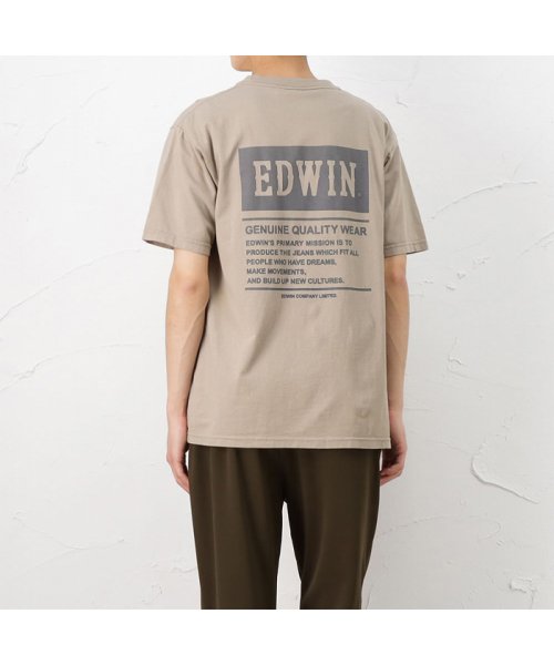 MAC HOUSE(men)(マックハウス（メンズ）)/EDWIN エドウィン プリント半袖Tシャツ ET8037－202/img03