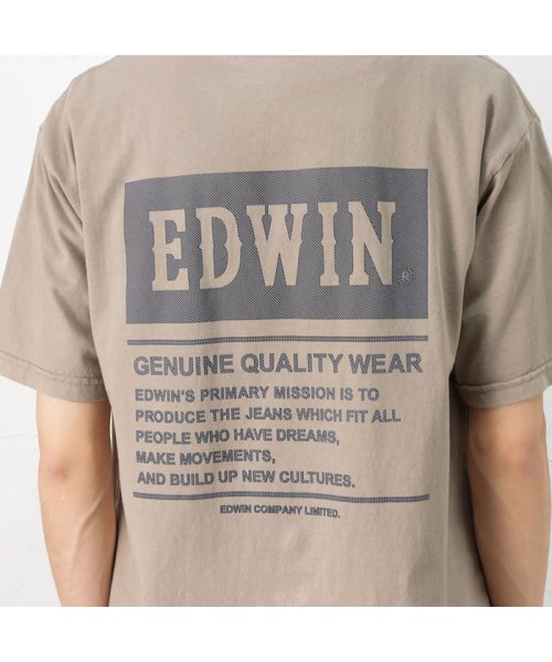 MAC HOUSE(men)(マックハウス（メンズ）)/EDWIN エドウィン プリント半袖Tシャツ ET8037－202/img08