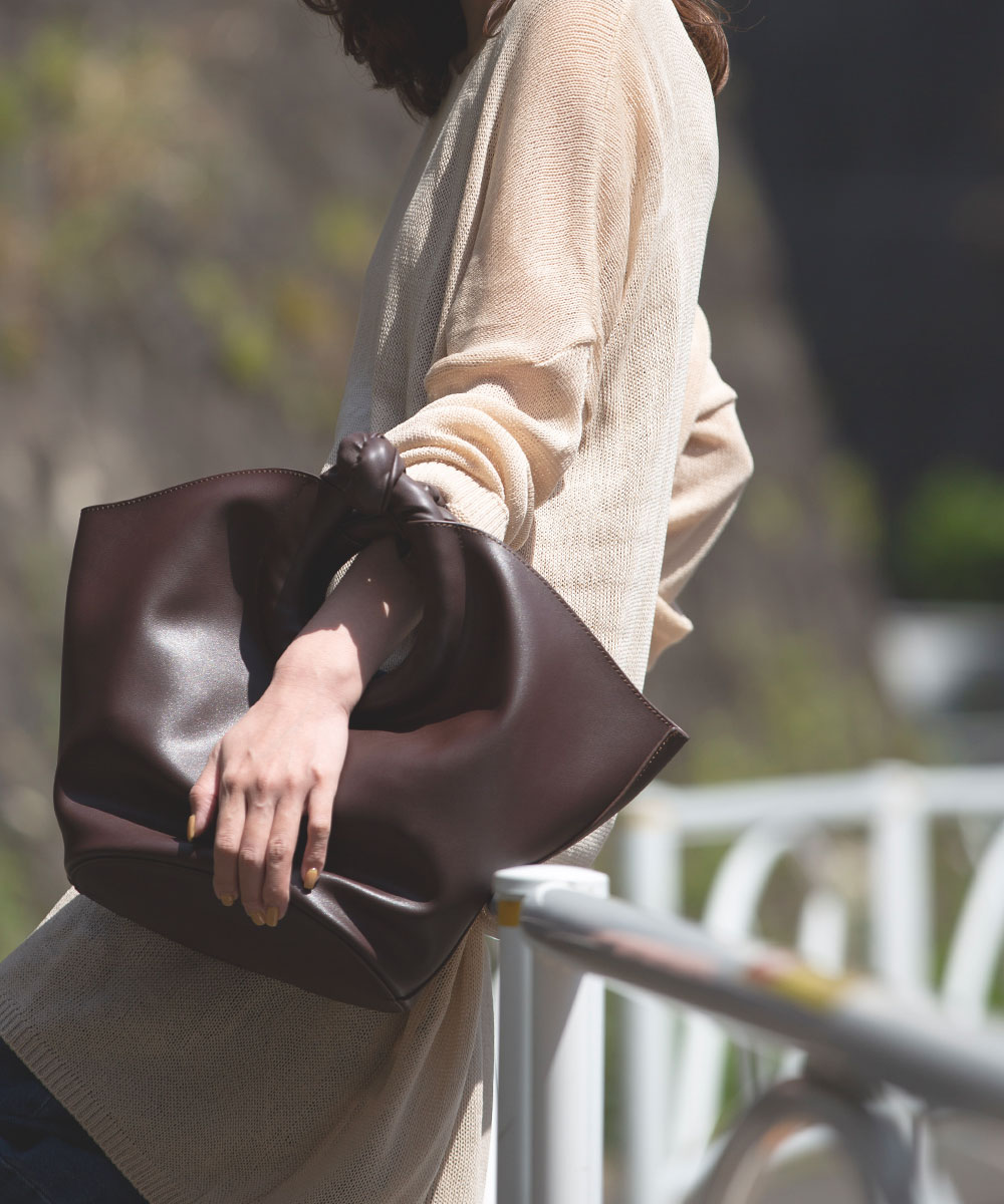 Knot handle online bag