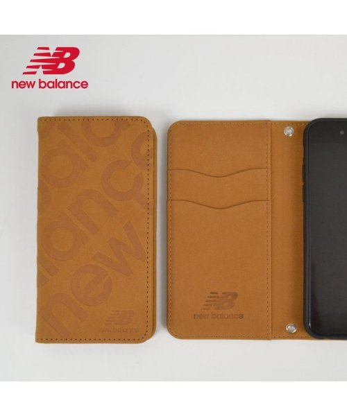 new balance(ニューバランス)/iphoneSE3 ケース 手帳型 iPhoneSE2/8/7/6s/6 ニューバランス New Balance 手帳ケース スタンプロゴスエード スマホケース/img33