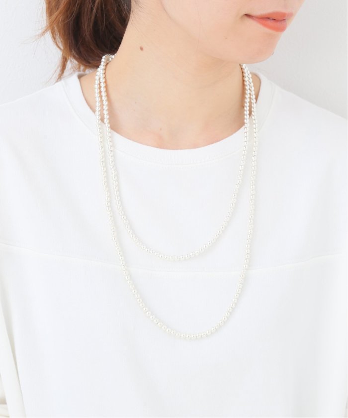 INDIAN JEWELRY 5mmビーズネックレス132cm(503887657) | フレーム