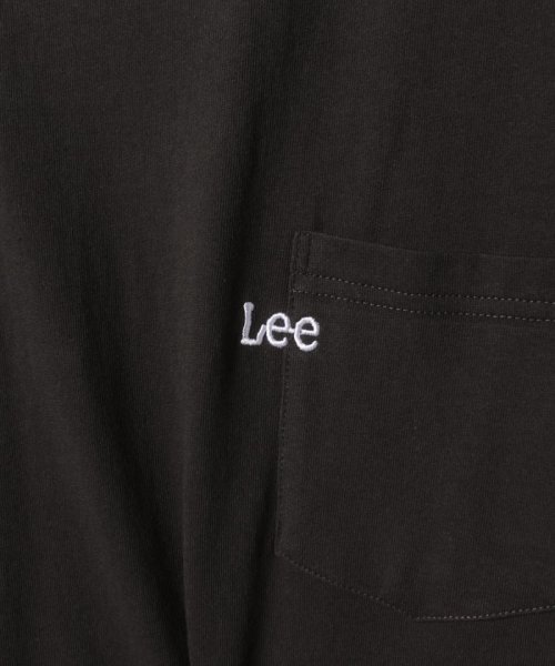 marukawa shonan(marukawa shonan)/【Lee/リー】 ロゴ刺繍 半袖 ポケット Tシャツ メンズ レディース ユニセックス ワンポイント ポケット シンプル カジュアル/img10
