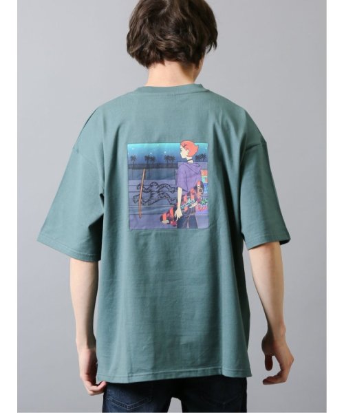 TAKA-Q(タカキュー)/【WEB限定】TOMOWAKA×AIRWALK 天竺クルーネック半袖Tシャツ/img24