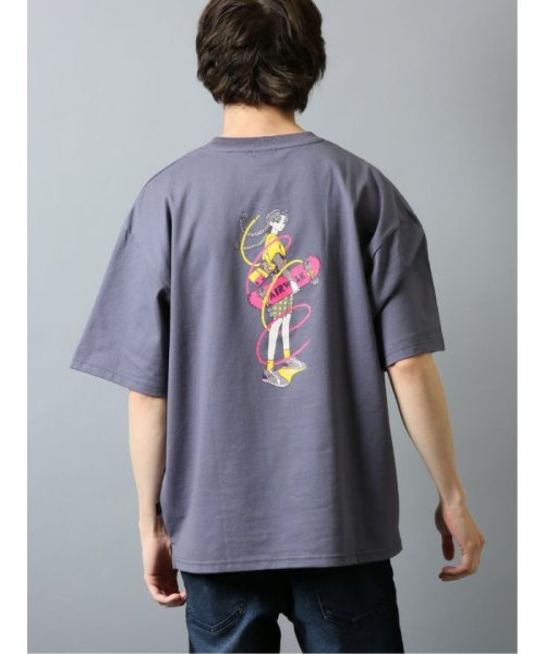 TAKA-Q(タカキュー)/【WEB限定】TOMOWAKA×AIRWALK 天竺クルーネック半袖Tシャツ/img24