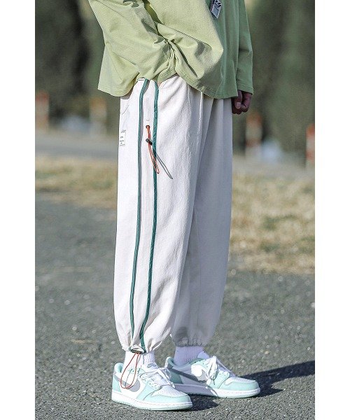 HOOK(HOOK（フック）)/HOOK　サイドライン・裾紐付きジョガーパンツ/img04