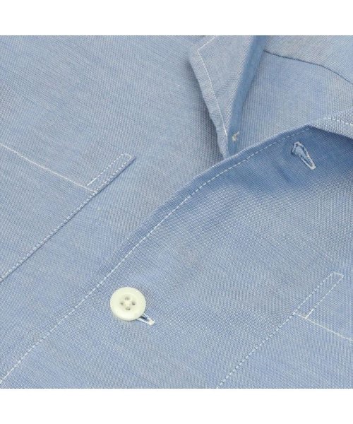 Pitta Re:)(ピッタリ)/形態安定 オープンカラー 綿100% 半袖シャツ/img04