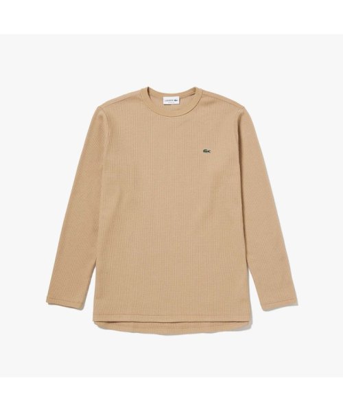 LACOSTE Mens(ラコステ　メンズ)/ワッフルクルーネックロングTshirt/img19