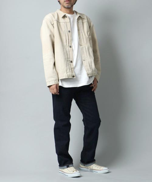 marukawa shonan(marukawa shonan)/【Levi's/リーバイス】 505 レギュラーストレート L32 ワンウォッシュ ストレッチ/00505－1554 メンズ デニムパンツ ジーンズ ジーパン/img09