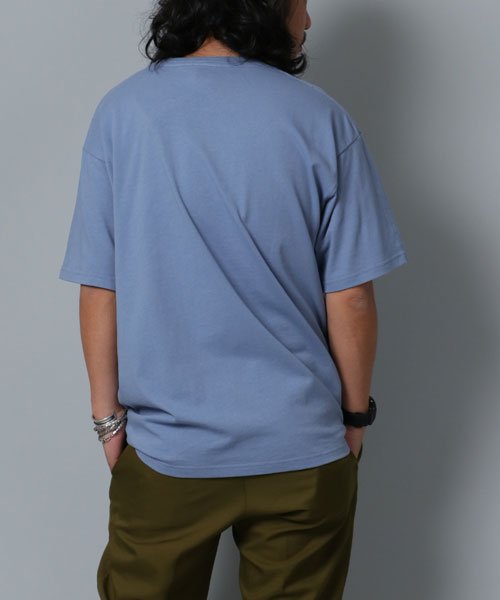 marukawa shonan(marukawa shonan)/【Lee/リー】 ロゴ刺繍 半袖 ポケット Tシャツ メンズ レディース ユニセックス ワンポイント ポケット シンプル カジュアル/img04