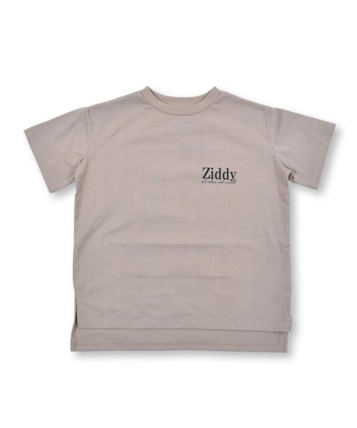 ZIDDY(ジディー)/【一部店舗限定】サテン パッチ ルーズ Tシャツ(130~160cm)/img01