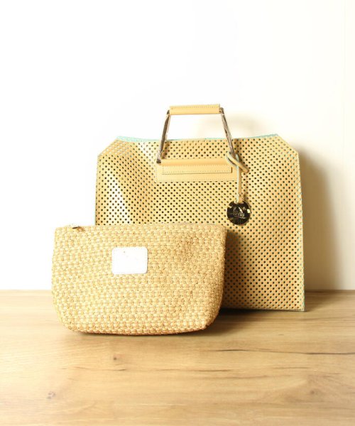 QUEENS COURT(クイーンズコート)/【BEVINI MODENA】レザーハンドルBAG/img08