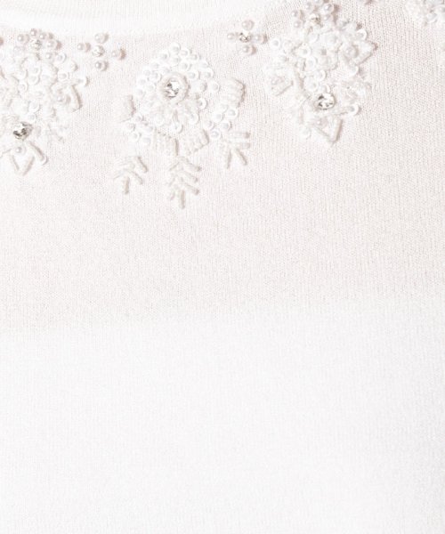MADAM JOCONDE(マダム ジョコンダ)/【SONA】16ゲージビーズ刺繍ニットプルオーバー/img17