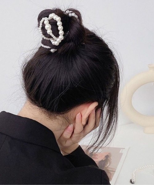 shoppinggo(ショッピングゴー)/パール 蝶々クリップ 2WAY ヘアアクセサリー ヘアアレンジ 髪飾り ウェディング 結婚式 二次会 パーティー おしゃれ かわいい/img07