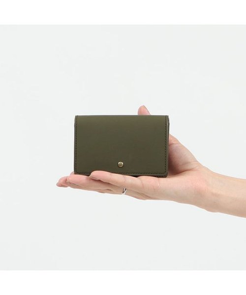 Ense(アンサ)/アンサ カードケース Ense 名刺入れ 革 rubber touch card case シンプル カード入れ レディース 日本製 mw805r/img05
