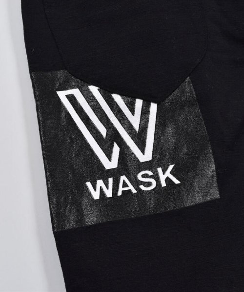 WASK(ワスク)/5.5分丈 ボックス プリントアサレーヨン パンツ (100~160cm)/img06