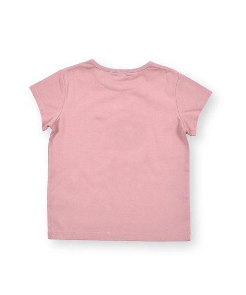 BeBe(ベベ)/シェル プリント ハート グリッター 半袖 Tシャツ （90～140cm）/img02