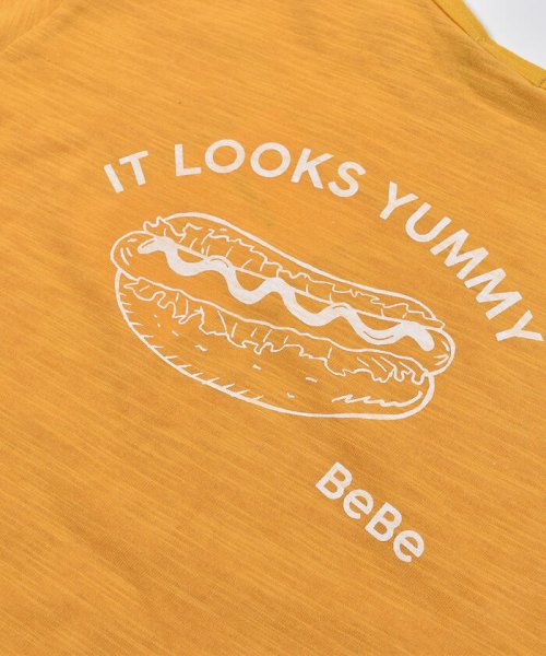 BeBe(ベベ)/スイカ ソーダ ホットドッグ フードモチーフ スラブ 半袖 Tシャツ （90～1/img14