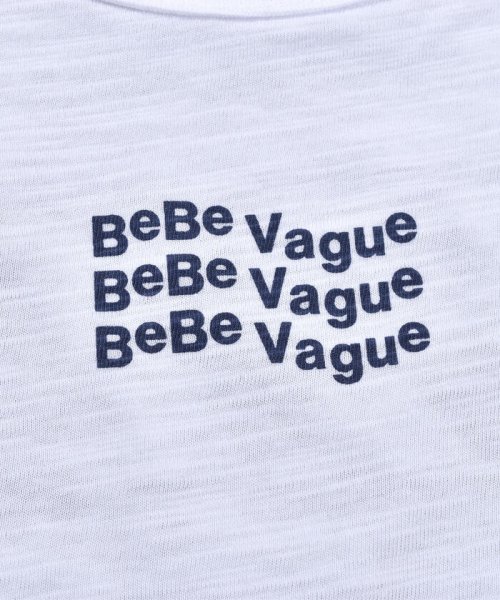 BeBe(ベベ)/1971 ロゴ ウェーブ プリント 半袖 Tシャツ （90～150cm）/img03