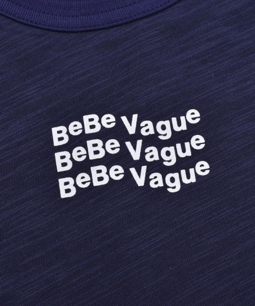BeBe(ベベ)/1971 ロゴ ウェーブ プリント 半袖 Tシャツ （90～150cm）/img07